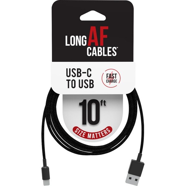 Long AF Charge & Sync Cable USB-A to USB-C